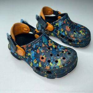 CROCS Colorful Kids Clogs Size C8 Toddler